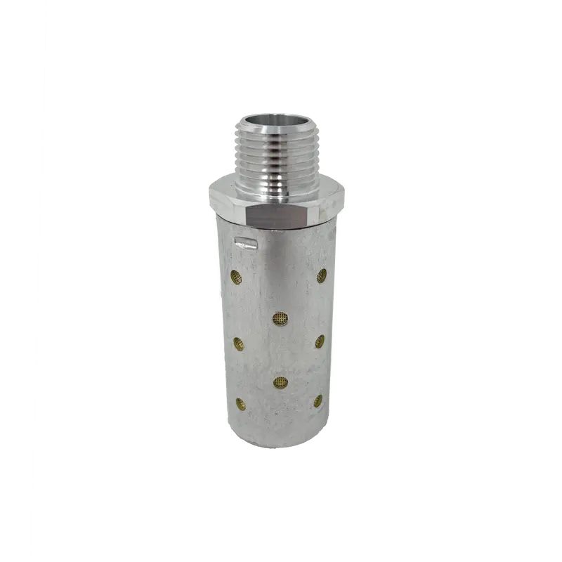 Mb004a : Norgren Quietaire Series, Heavy Duty Muffler, 1/2 Npt Male Thread, Brass Wire Element 1