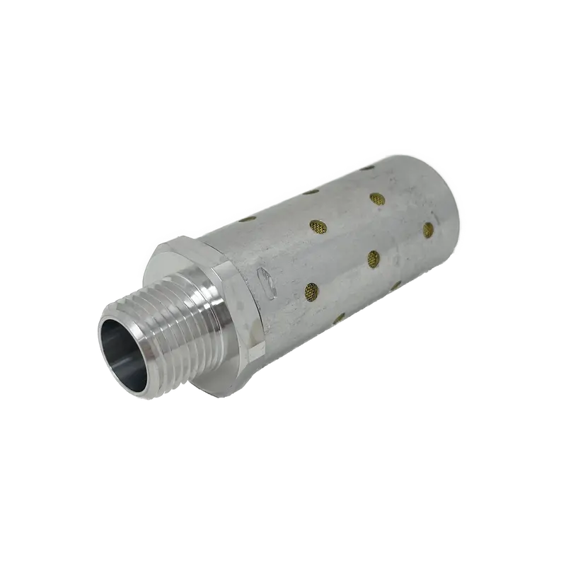 Mb004a : Norgren Quietaire Series, Heavy Duty Muffler, 1/2 Npt Male Thread, Brass Wire Element 2