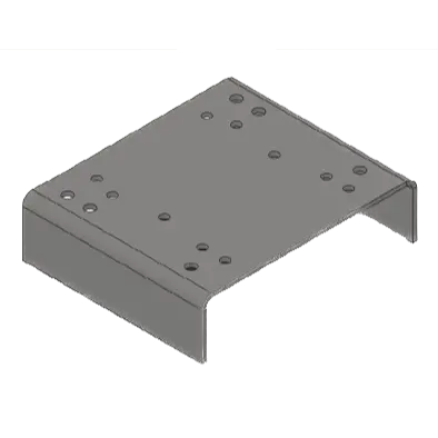 Mbp-213/256 : Magnaloy Motor Base Plate For Nema 213 Thru 256Tc Motors 2