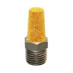 Ms001a : Norgren Quietaire Series, Sintered Bronze Muffler, 1/8 Npt Male Thread 1