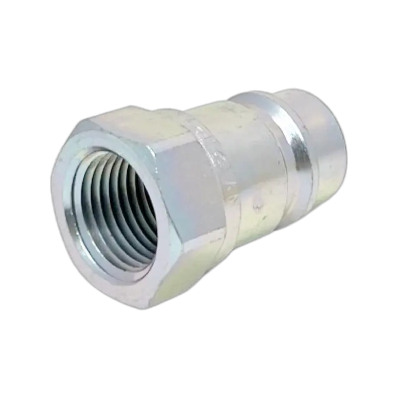Nv 12-58Sae M : Faster Quick Disconnect, Male 1/2" Coupler, 0.625 (5/8") Orb Connection, 4351Psi Mawp, 19.81 Gpm, Sleeve Retraction Style, Connection Under Pressure Not Allowed 2