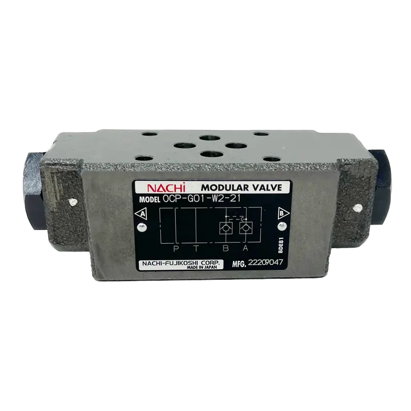 Oc-G03-P1-50 : Nachi  Check Valve, Direct-Operated, 26.4Gpm, 3625Psi, Check Valve In Line P, 5.8Psi Cracking 1