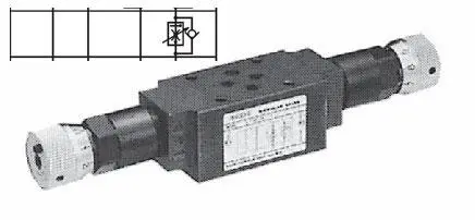 Ocf-G03-A60-X-J50 : Nachi D05 Flow Control, D05 (Ng10), 15.8Gpm, 3625Psi, Compensated, Hand Screw, Fine Meter In Control, Throttle Line A 2