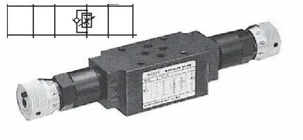 Ocf-G03-B60-X-J50 : Nachi D05  Flow Control, D05 (Ng10), 15.8Gpm, 3625Psi, Compensated, Hand Screw, Fine Meter In Control, Throttle Line B 1