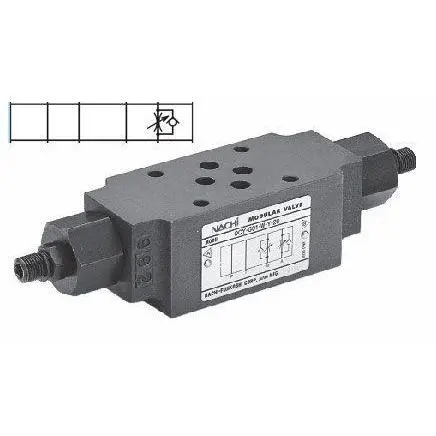 Ocy-G01-A-Y-20 : Nachi Flow Control, D03 (Ng6), 50Gpm, 3625Psi, Non-Compensated, Hand Screw, Meter Out Control, Throttle Line A 1