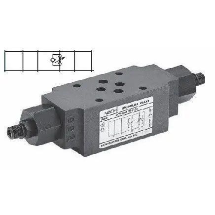 Ocy-G01-B-X-20 : Nachi Flow Control, D03 (Ng6), 50Gpm, 3625Psi, Non-Compensated, Hand Screw, Meter In Control, Throttle Line B 1