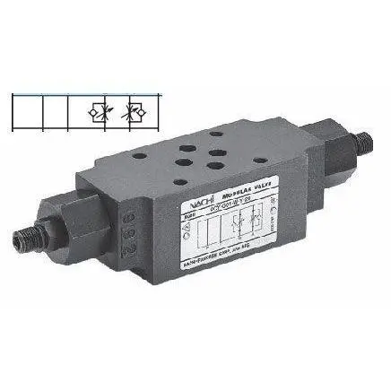 Ocy-G01-W-X-20 : Nachi Flow Control, D03 (Ng6), 50Gpm, 3625Psi, Non-Compensated, Hand Screw, Meter In Control, Throttle Line A&B 1