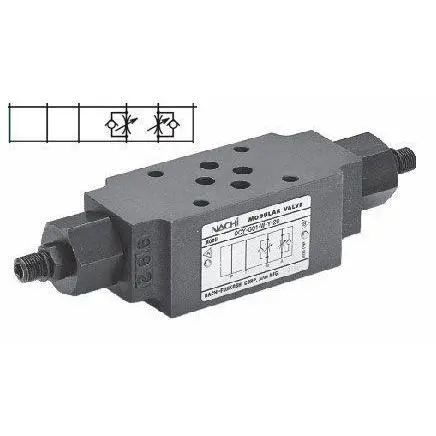 Ocy-G03-W-Y-51 : Nachi Flow Control, D05 (Ng10), 100Gpm, 3625Psi, Non-Compensated, Hand Screw, Meter Out Control, Throttle Line A&B 1