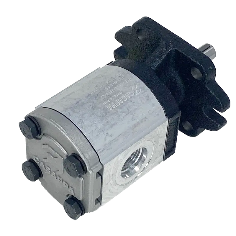 Plm10.10R0-36R9-Lob/Oc-N-L : Casappa Polaris Gear Motor, 10.67Cc, 2030Psi, 3500Rpm, Birotational, 1/2" Bore X 1/8" Key Shaft, Sae Aa 2-4 Bolt Flange, 0.5 (1/2") #8 Sae In, 0.625 (5/8") #10 Sae Out, Aluminum Body Cast Iron Flange And Front Cover 2