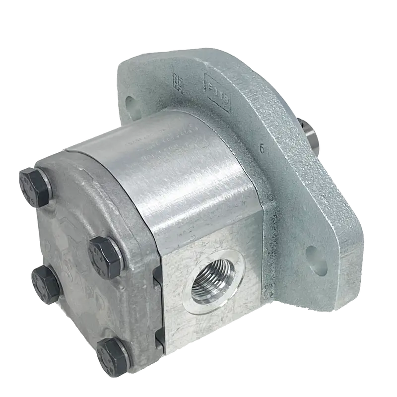Plm20.11,2B0-32S5-Loc/Oc-N-L : Casappa Polaris Gear Motor, 11.23Cc, 3625Psi, 3500Rpm, Reversible Interior Drain, 3/4" Bore X 1/4" Key Shaft, Sae B 2-Bolt Flange, 0.625 (5/8") #10 Sae In, 0.625 (5/8") #10 Sae Out, Aluminum Body, Cast Iron Flange 2