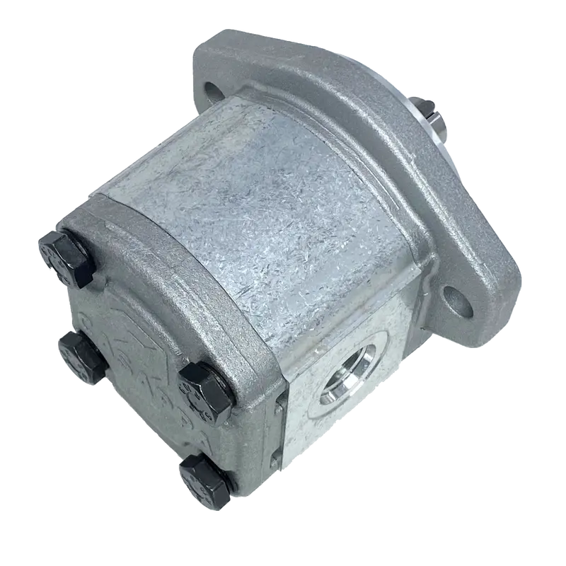 Plm20.4B0-50S1-Loc/Oc-N-El : Casappa Polaris Gear Motor, 4.95Cc, 3625Psi Rated, 4000Rpm, Reversible Interior Drain, 3/4" Bore X 3/16" Key Shaft, Sae A 2-Bolt Flange, 0.625 (5/8") #10 Sae Inlet, 0.625 (5/8") #10 Sae Outlet, Aluminum Body & Flange 2