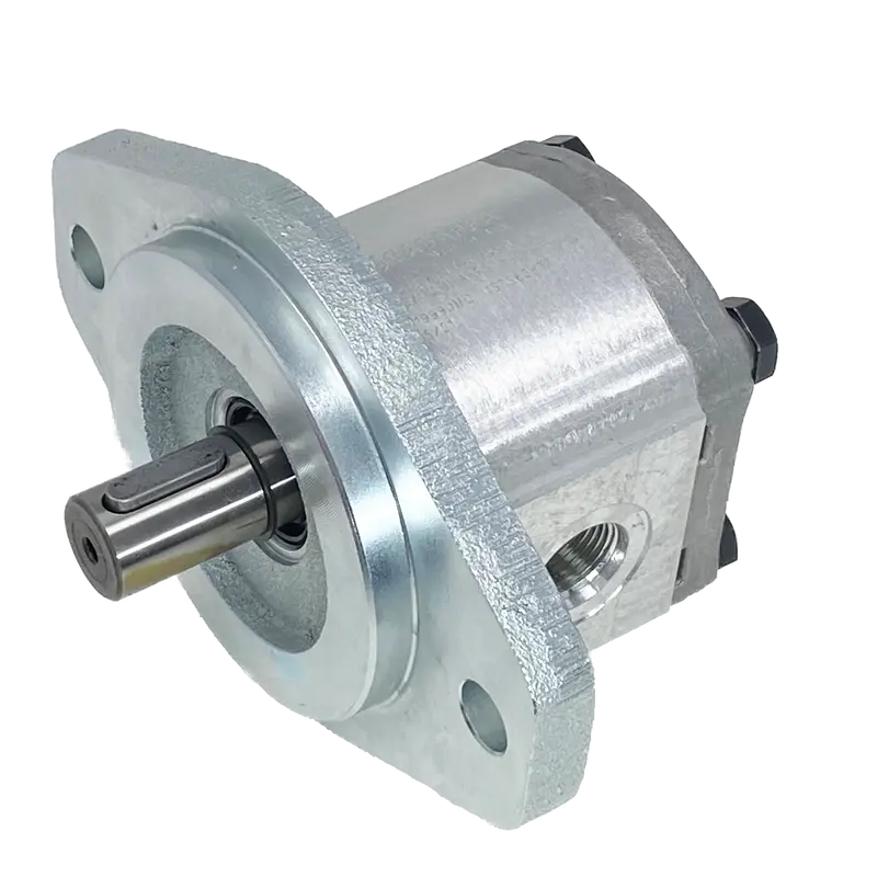Plm20.8R0-31S1-Loc/Oc-N-El : Casappa Polaris Gear Motor, 8.26Cc, 3625Psi Rated, 3500Rpm, Reversible Rear External Drain, 5/8" Bore X 5/32" Key Shaft, Sae A 2-Bolt Flange, 0.625 (5/8") #10 Sae Inlet, 0.625 (5/8") #10 Sae Outlet, Aluminum Body & Flange 1