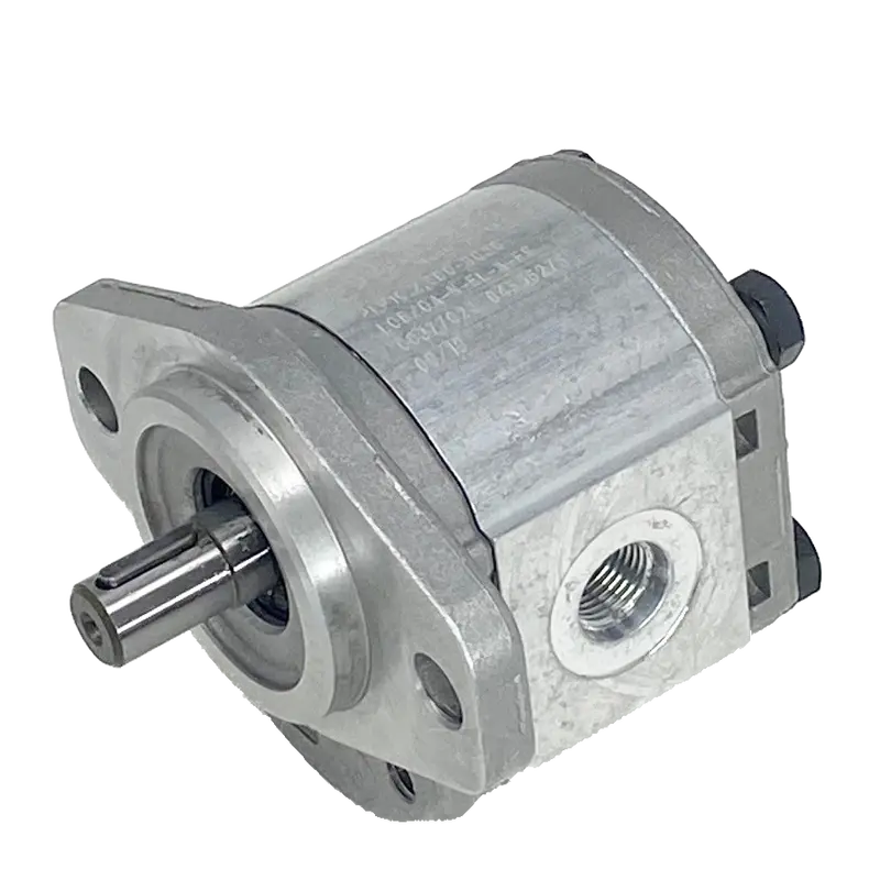 Plp10.3,15S0-30S0-Lob/Oa-N-El : Casappa Polaris Gear Pump, 3.34Cc, 3770Psi, 4000Rpm, Ccw, 1/2" Bore X 1/8" Key Shaft, Sae Aa 2-Bolt Flange, 0.5 (1/2") #8 Sae In, 0.375 (3/8") #6 Sae Out, Aluminum Body & Flange 1