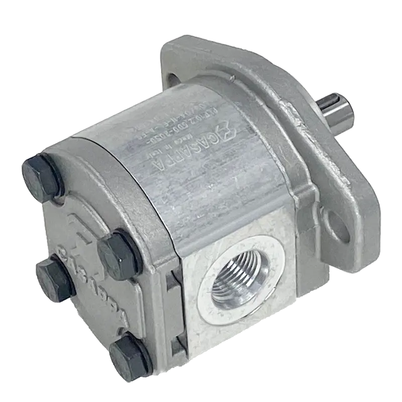 Plp10.4S0-30S0-Lob/Oa-N-El : Casappa Polaris Gear Pump, 4.27Cc, 3625Psi Rated, 4000Rpm, Ccw, 1/2" Bore X 1/8" Key Shaft, Sae Aa 2-Bolt Flange, 0.5 (1/2") #8 Sae Inlet, 0.375 (3/8") #6 Sae Outlet, Aluminum Body & Flange 2