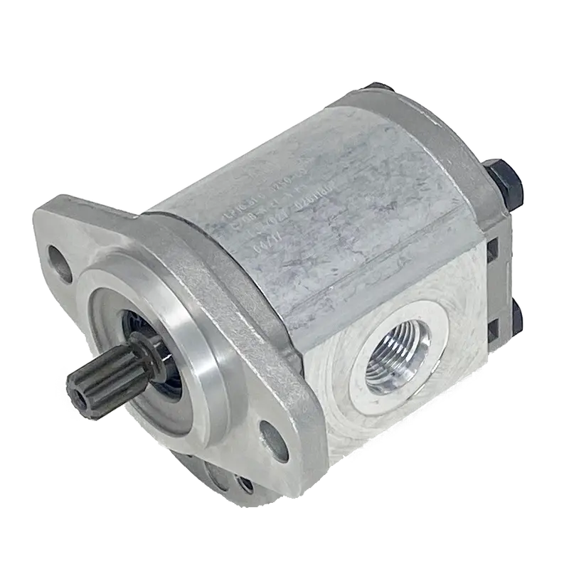 Plp10.8S0-02S0-Loc/Ob-N-El : Casappa Polaris Gear Pump, 8.51Cc, 2610Psi Rated, 3500Rpm, Ccw, 9T 20/40Dp Shaft, Sae Aa 2-Bolt Flange, 0.625 (5/8") #10 Sae Inlet, 0.375 (3/8") #6 Sae Outlet, Aluminum Body & Flange 1
