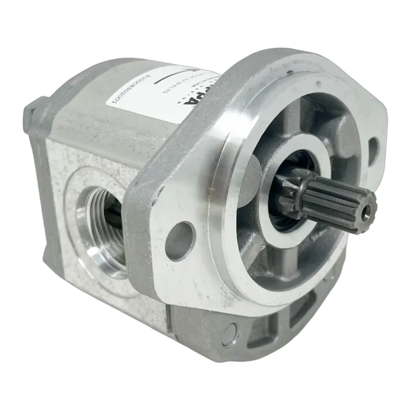Plp20.11,2S0-03S1-Lof/Oc-S7-N-El-Fs : Casappa Polaris Gear Pump, 11.23Cc, 3625Psi Rated, 3500Rpm, Ccw, 9T 16/32Dp Shaft, Sae A 2-Bolt Flange, 1" #16 Orb Inlet, 0.625 (5/8") #10 Sae Outlet, Aluminum Body & Flange 1