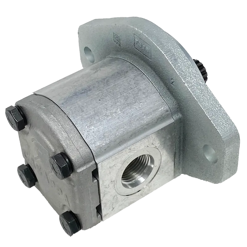 Plp20.20D0-04S5-Lod/Oc-N-L : Casappa Polaris Gear Pump, 21.14Cc, 2900Psi Rated, 3000Rpm, Cw, 13T 16/32Dp Shaft, Sae B 2-Bolt Flange, 0.75 (3/4") #12 Sae Inlet, 0.625 (5/8") #10 Sae Outlet, Aluminum Body, Cast Iron Flange 2
