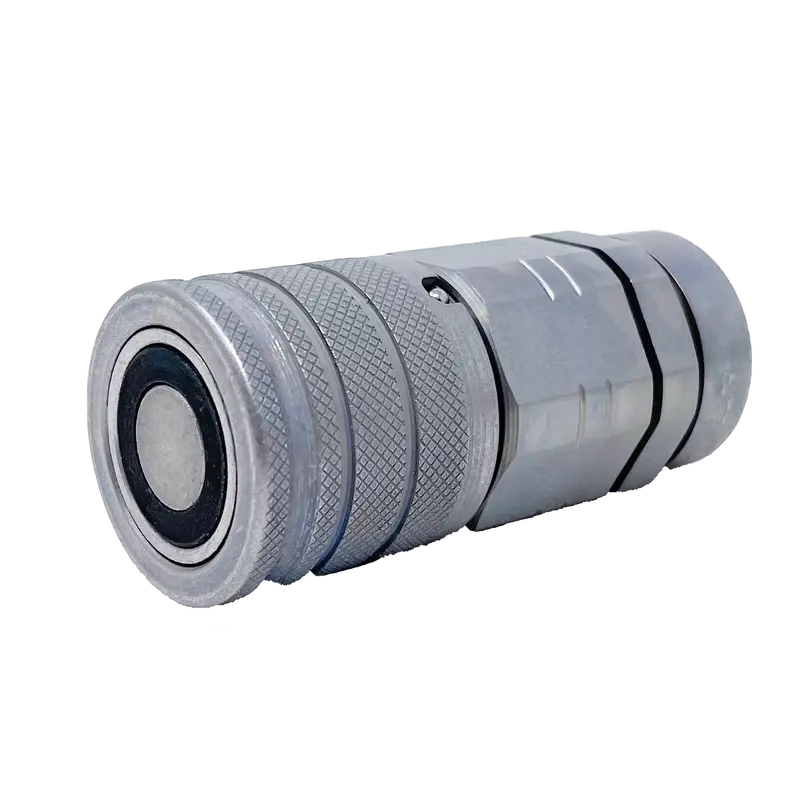 Qrc-Ff-10-F-Nf06-Bt-W3 : Stauff Quick Disconnect, Female Coupler Only, Iso 16028, 3/8 Nptf, Size 10, 5076Psi, Steel, Mates With Male Part Number 6100074518 1