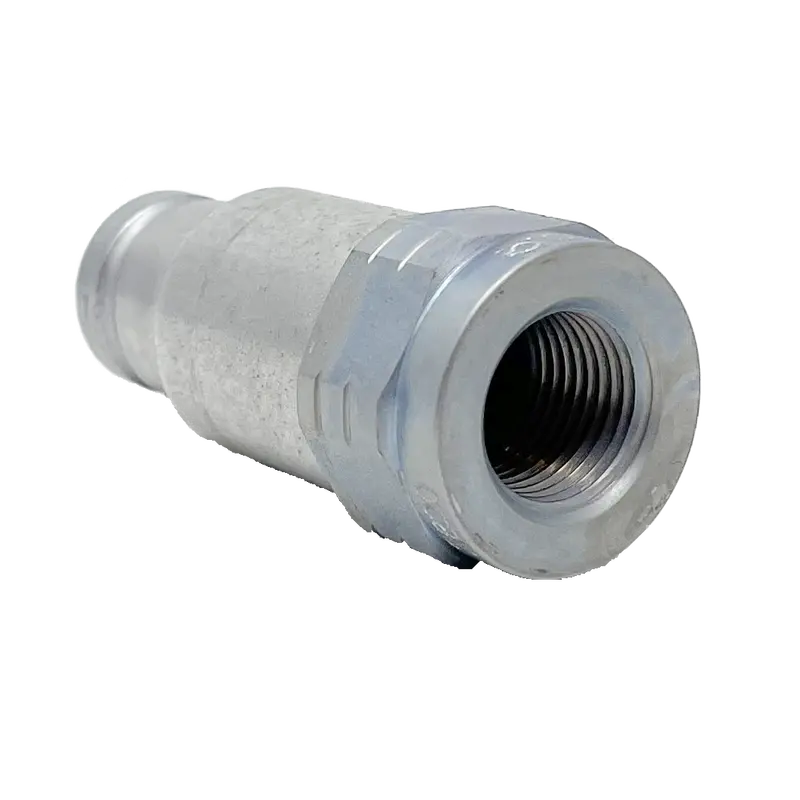 Qrc-Ff-10-M-Nf06-Bp-W3 : Stauff Quick Disconnect, Male Nipple Only, Iso 16028, 3/8 Nptf, Size 10, 5076Psi, Steel, Mates With Female Part Number 6100074503 2