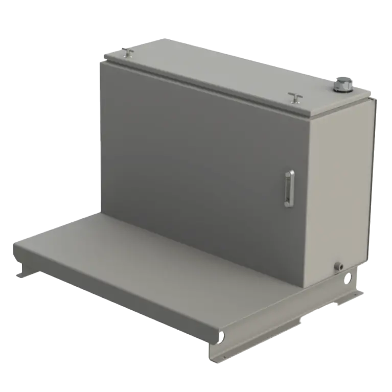 Rlp020-Ht : Magnaloy Reservoir, L-Shaped, Hinged Top, Carbon Steel, 20-Gallon Capacity 1