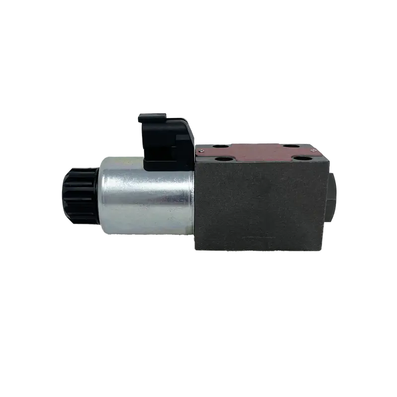 Rpe3-062H11/02400E12a : Argo Hytos Directional Control Valve, D03 (Ng6), 21Gpm, 5100Psi, 2P4w, 24 Vdc, Deutsch, Spring Return, All Ports Open In Neutral, Coil Side B 2