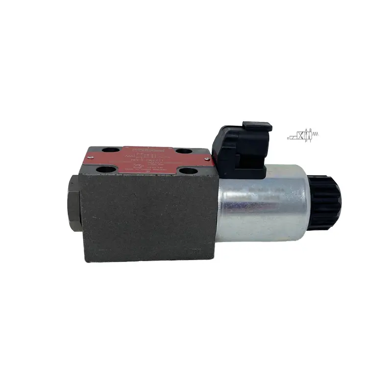 Rpe3-062R21/01200E12a : Argo Hytos Directional Control Valve, D03 (Ng6), 21Gpm, 5100Psi, 2P4w, 12 Vdc, Deutsch, Spring Return, P To A, B To T In Neutral, Coil Side A 1