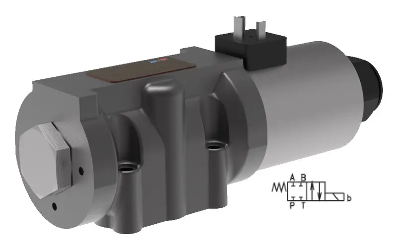 Rpe4-102Z11/12060E5 : Argo Dcv, D05, 37Gpm, 5100Psi, 2P4w, 120 Vac, Din, Spring Return, Pa And Bt Neutral 2