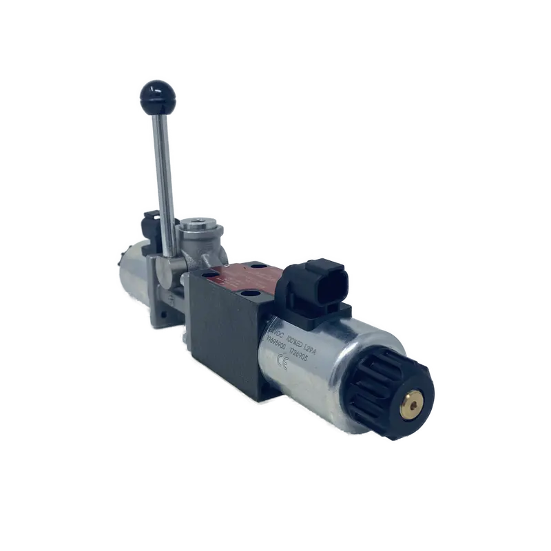 Rper3-063C11/02400E12a/A19 : Argo Directional Control Valve W/ Override Lever, D03, 21Gpm, 5100Psi, 3P4w, 24 Vdc, Deutsch, Spring Centered, Tandem Spool 2