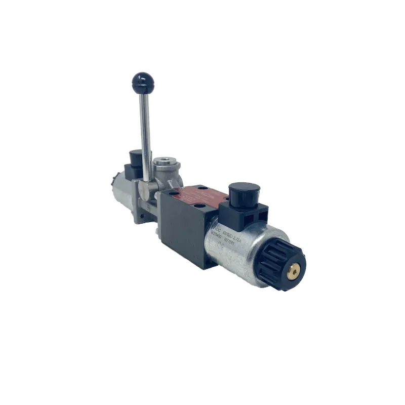 Rper3-063Z11/12060E5/A19 : Argo Directional Control Valve W/ Override Lever, D03, 21Gpm, 5100Psi, 3P4w, 120 Vac, Din, Spring Centered, Cylinder Spool 2