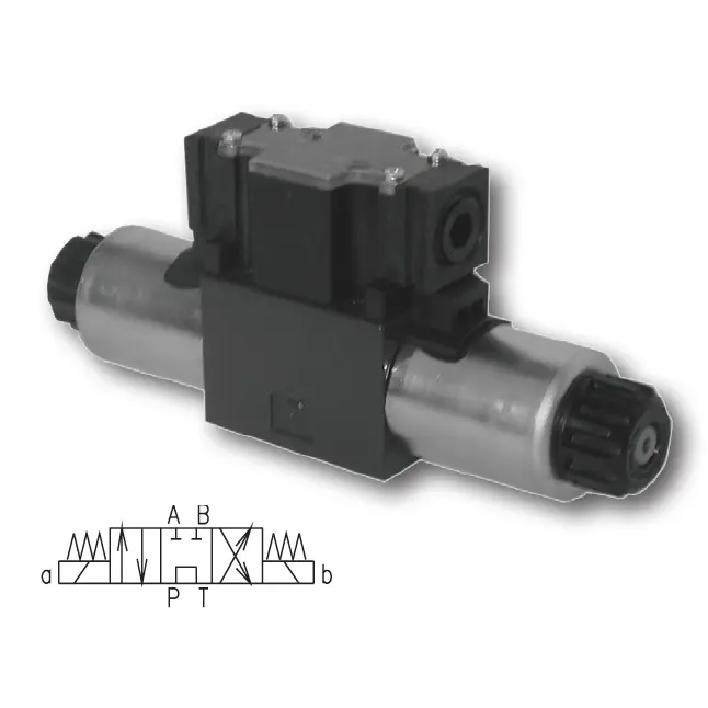 Rpew4-103C11/02400Ew1k51 : Argo Dcv, D05 (Ng10), 37Gpm, 5100Psi, 3P4w, 24 Vdc, Wiring Box With Lights, Spring Return, Tandem Spool 1