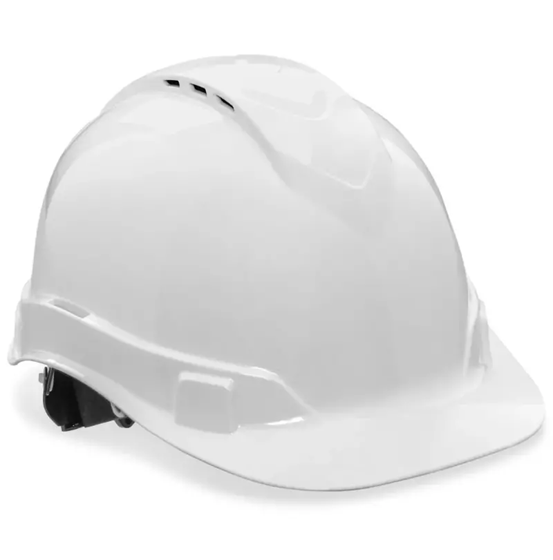 S-23045W : Vented Hard Hat In White 1