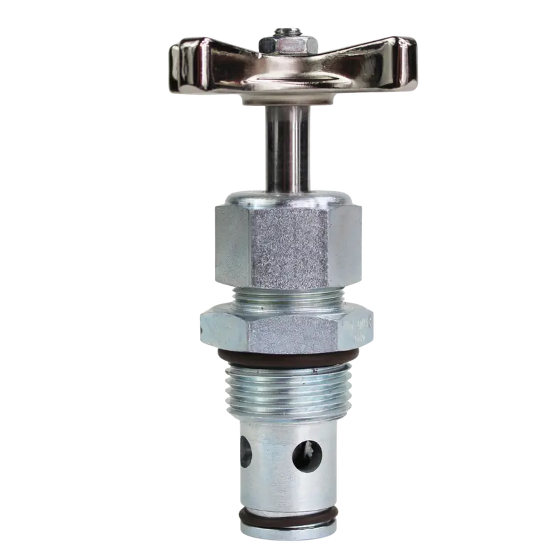 S-410-S-3 : Deltrol Flow Control Shut-Off Needle Valve, Adjustable, S410 Cavity, 1/2", 5000Psi, 40Gpm 1