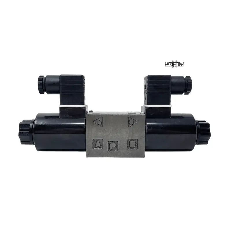 Sa-G01-C4-C115-E31 : Nachi Solenoid Valve, 3P4w, D03 (Ng6), 13.2Gpm, 5075Psi, All Ports Open Neutral, 110 Vac, Din 1
