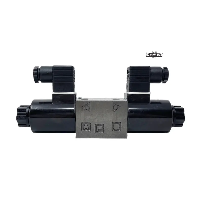 Sa-G01-C5-C115-E31 : Nachi Solenoid Valve, 3P4w, D03 (Ng6), 26.4Gpm, 5075Psi, All Ports Blocked Neutral, 110 Vac, Din 1