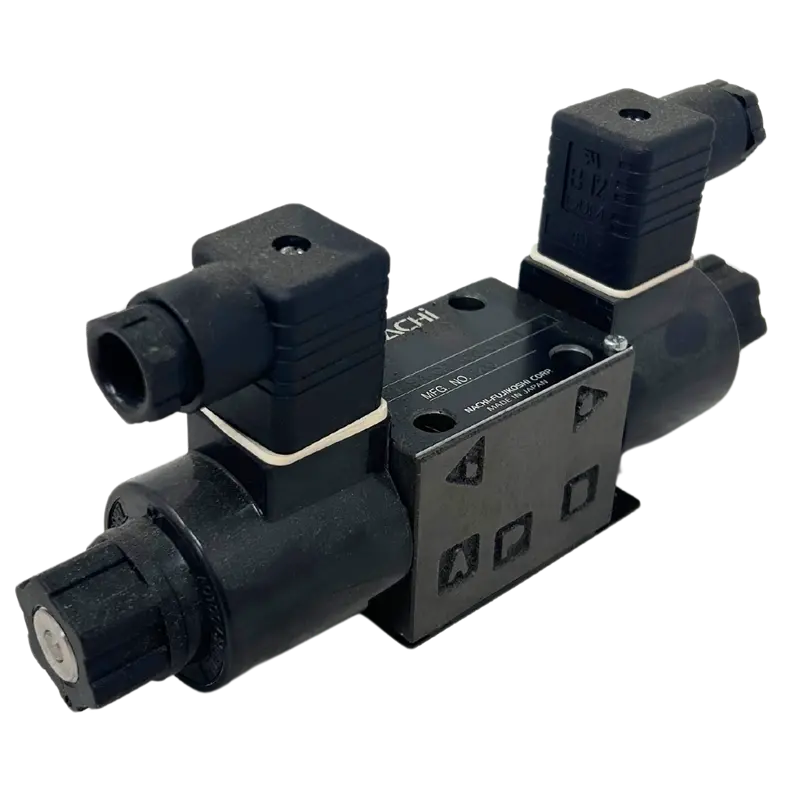 Sa-G01-C6-C1-31-Fire : Fire Sale Nachi Solenoid Valve, 3-Position, 4-Way, D03 Directional Valve, 17.1Gpm, 5075Psi, Motor Spool, 100 Vac, Din Co - All Sales Final 1