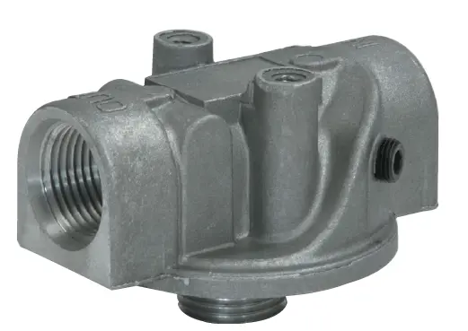 Saf-05-B1.7-4 : Stauff Saf Spin-On Filter Head, 15 Gpm, 200Psi, 1/2" Npt, With Bypass 1