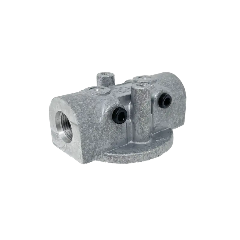 Saf-06-B1.7-4 : Stauff Saf Spin-On Filter Head, 15 Gpm, 200Psi, #8 Sae (1/2"), With Bypass 1
