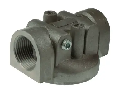 Saf-13-B1.7-4 : Stauff Saf Spin-On Filter Head, 34 Gpm, 200Psi, #16 Sae (1) Ports, With Bypass Valve 1
