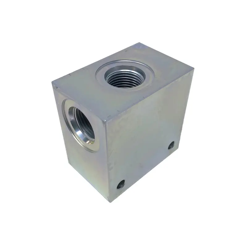 Sb-A3-0104Al : Argo Inline Body, C-8-3 #8 Sae (1/2), 3626Psi Rated, Aluminum, No Gauge Port 1