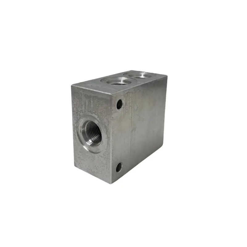 Sb-A4-0104Al : Argo Inline Body, C-8-4 #8 Sae (1/2), 6091Psi Rated, Aluminum, No Gauge Port 1