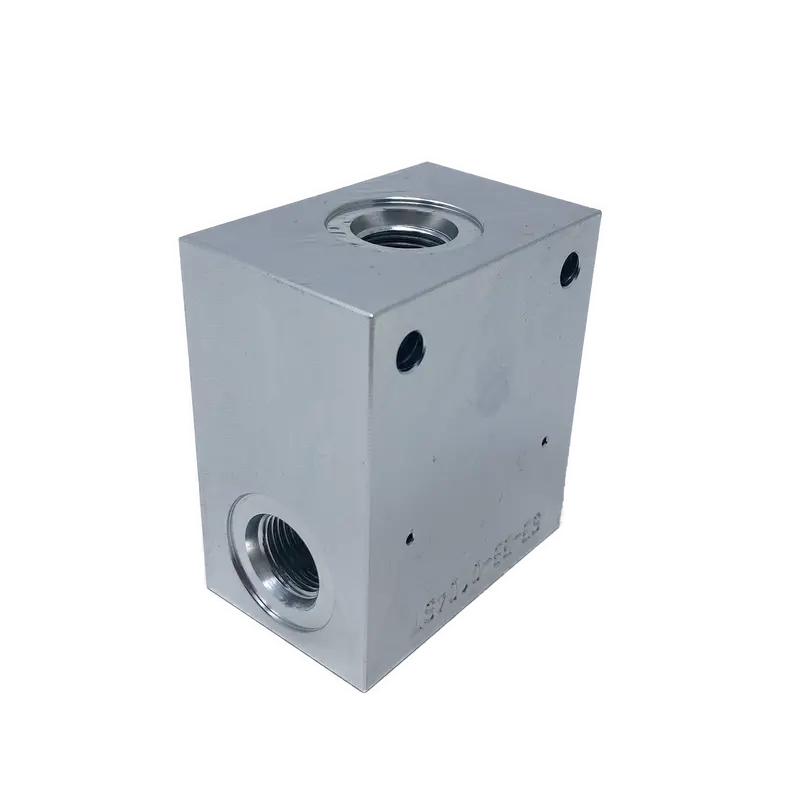 Sb-B3-0104St : Argo Inline Body, C-10-3 #8 Sae (1/2), 6091Psi Rated, Steel, No Gauge Port 2