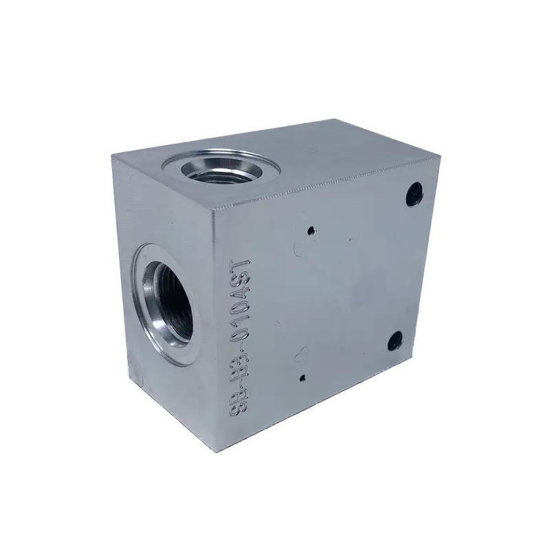 Sb-B3-0106St : Argo Inline Body, C-10-3 #10 Sae (5/8), 6091Psi Rated, Ductile Iron, No Gauge Port 1