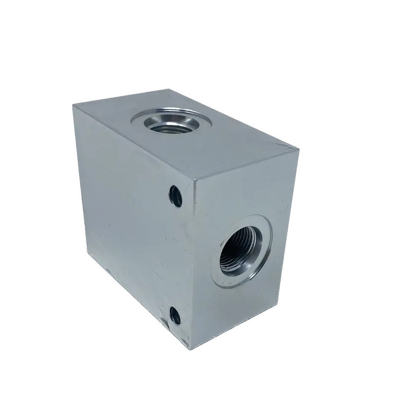 Sb-B4-0104St : Argo Inline Body, C-10-4 #8 Sae (1/2), 6091Psi Rated, Steel, No Gauge Port 1