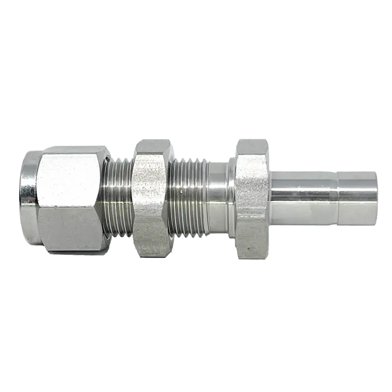 Sbr 2-2 : Superlok 1/8" O.D. Tube X 1/8" Tube Stub Bulkhead Reducer 1