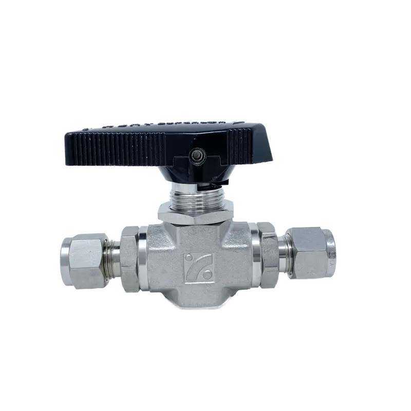 Sbvf3602-S-6-Cng : Superlok Ball Valve, Forged High Pressure, 3/8" Tube O.D, Cng, 6000Psi, 316Ss 1