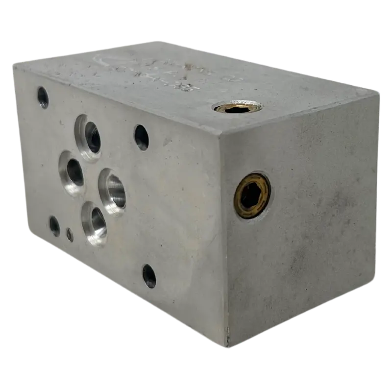 Sc10-4-D03-Fire : Fire Sale Doering, Housing, Aluminum Materia, Adapts Cartridge Valve To D03 Mounting, C8544 (10-4) Valve Cavity And D03 Mount - All Sales Final 1