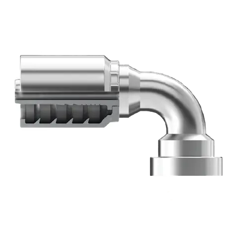 Se-Bpfx90-2424T : Continental Hose Fitting, 1.5 (1-1/2") Hose Id, 1-1/2-11 Female Bspp, Straight, 90-Degree Connection 1