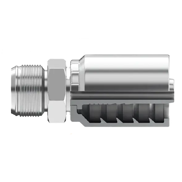 Se-Jcm-3232 : Continental Hose Fitting, 2 Hose Id, 2-1/2-12 Male Jic, Straight, Rigid Connection 1