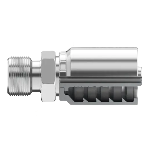 Se-Ofm-2424 : Continental Hose Fitting, 1.5 (1-1/2") Hose Id, 2-12 Male Orfs, Straight, Rigid Connection 1