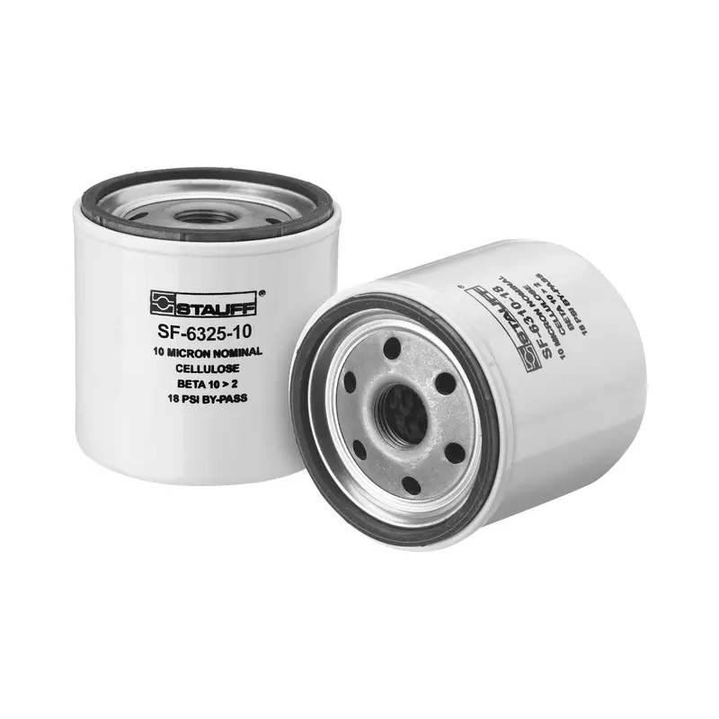 Sf-6310-18 : Stauff Spin-On Filter Element, 10 Micron, Filter Paper, For Use With Slf Filter Heads 1